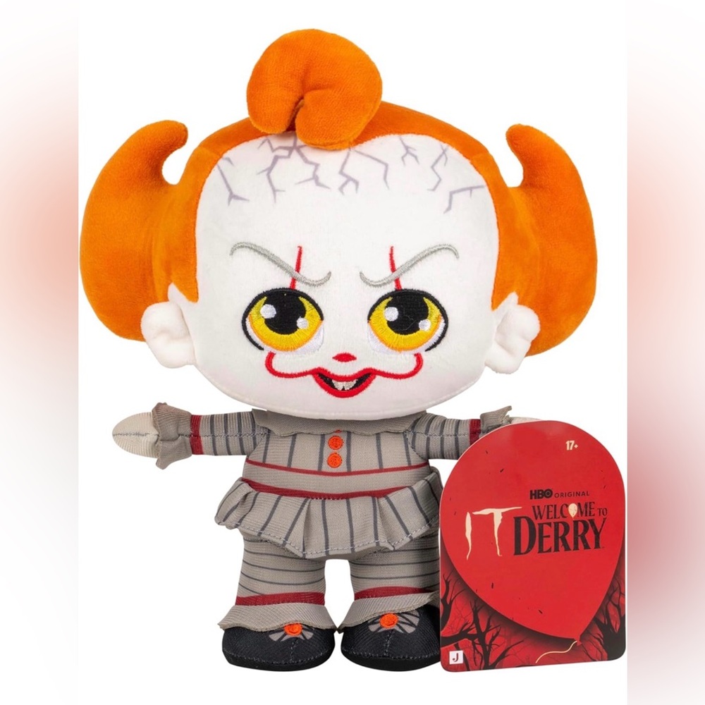Welcome to Derry It Pennywise 8 inch Plush NWT